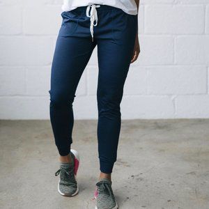 Navy Cozy Joggers
